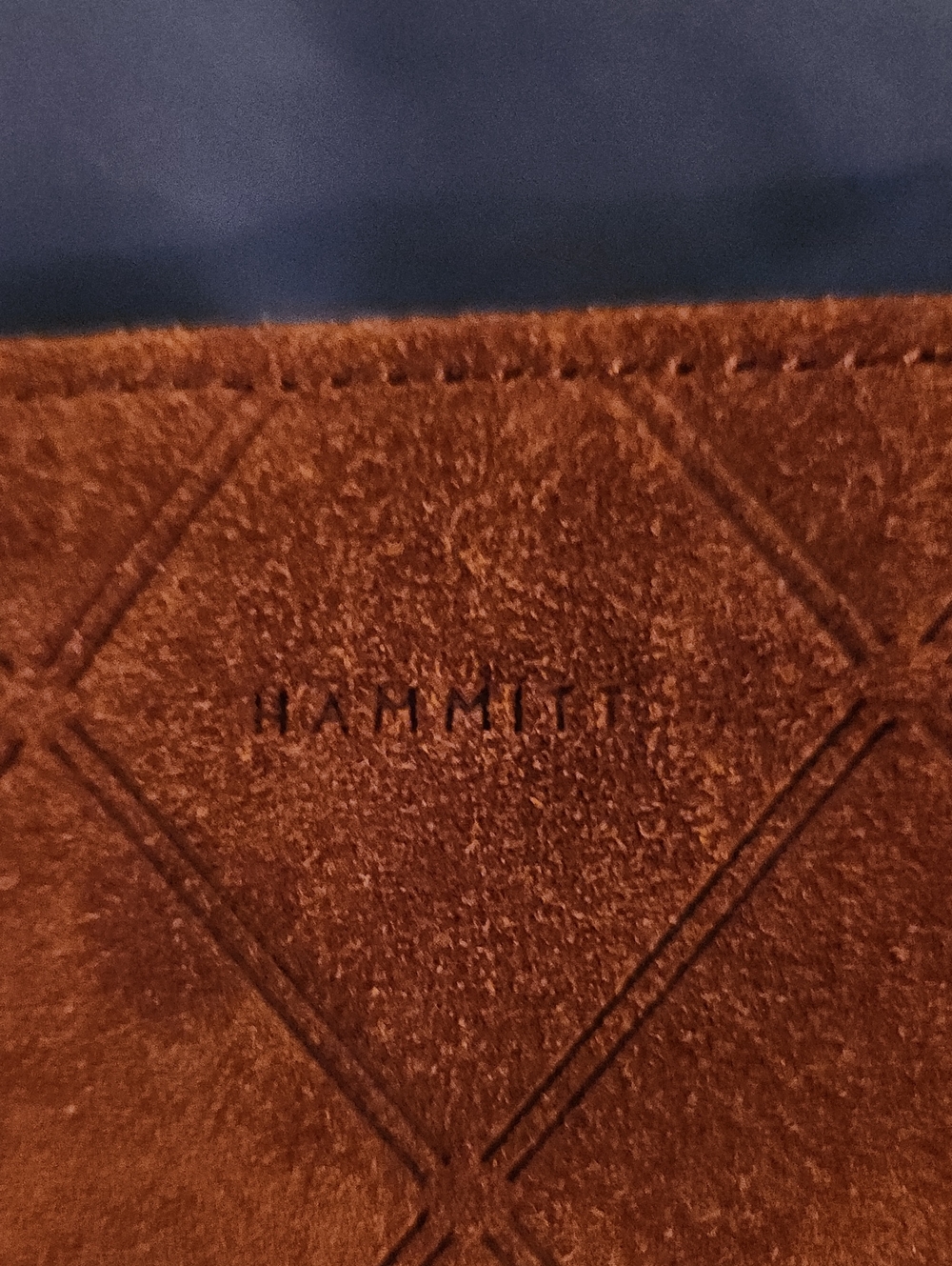 Hammitt Bryant Chocolate Diamond Suede with Antique Gold Hardware - Picture 2 of 5